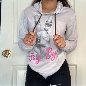 “boy bye” sweatshirt hoodie.